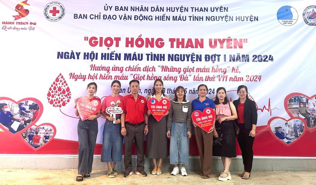 TRUNG TÂM Y TẾ PHỐI HỢP TỔ CHỨC NGÀY HỘI HIẾN MÁU TÌNH NGUYỆN ĐỢT 1 NĂM 2024