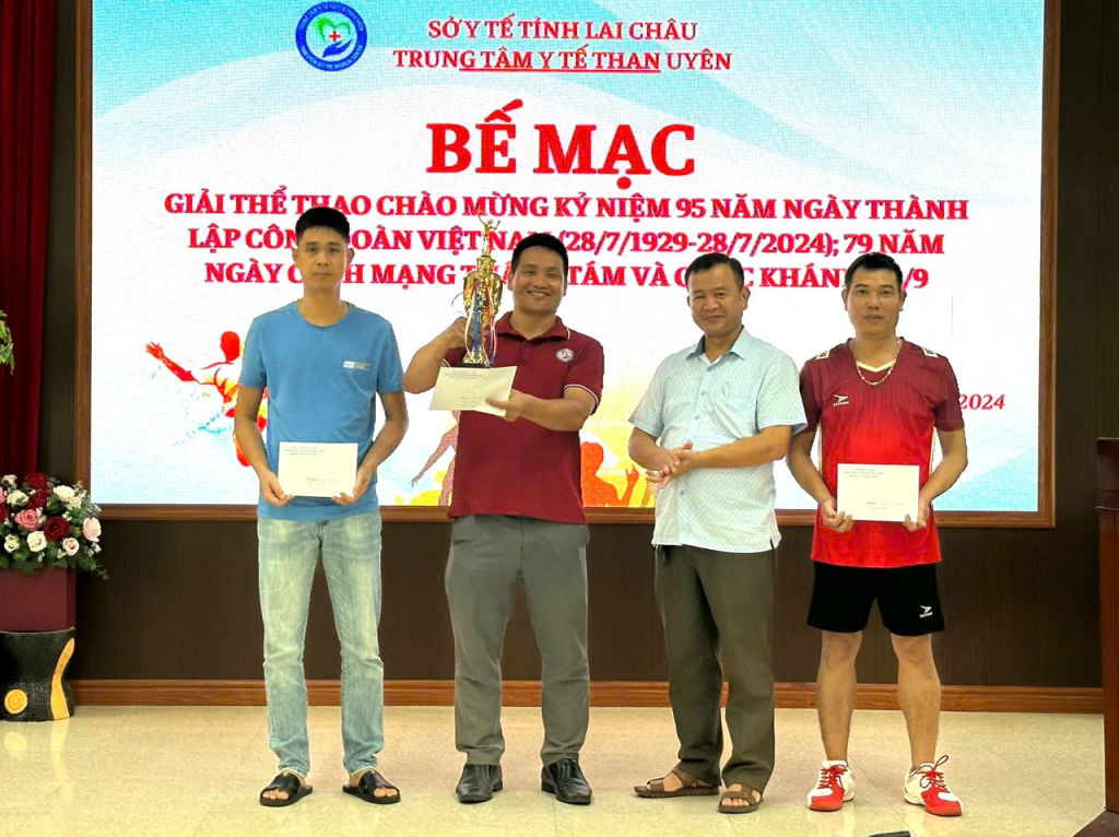 BẾ MẠC GIẢI THỂ THAO CHÀO MỪNG KỶ NIỆM 95 NĂM NGÀY THÀNH LẬP CÔNG ĐOÀN VIỆT NAM (28/7/1929-28/7/2024; 79 NĂM NGÀY CÁCH MẠNG THÁNG TÁM VÀ QUỐC KHÁNH 02/9