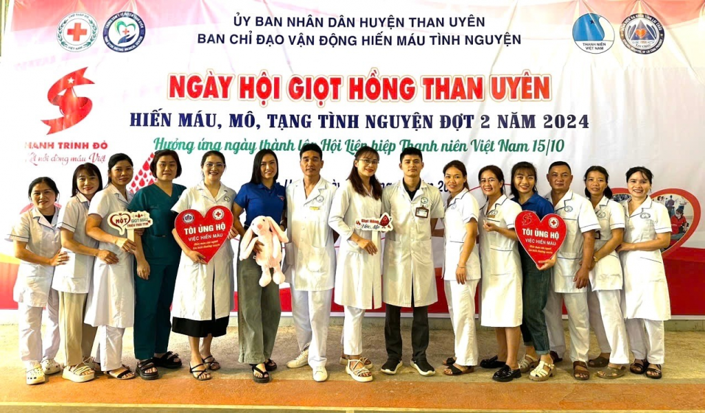 TRUNG TÂM Y TẾ PHỐI HỢP TỔ CHỨC NGÀY HỘI HIẾN MÁU TÌNH NGUYỆN ĐỢT 2 NĂM 2024