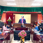 ĐẢNG ỦY TRUNG TÂM Y TẾ THAN UYÊN THAM DỰ TRỰC TUYẾN HỘI NGHỊ TOÀN QUỐC QUÁN TRIỆT QUÁN TRIỆT, TRIỂN KHAI TỔNG KẾT VIỆC THỰC HIỆN NGHỊ QUYẾT SỐ 18-NQ/TW