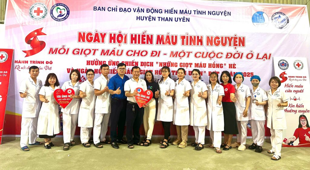 TRUNG TÂM Y TẾ PHỐI HỢP TỔ CHỨC NGÀY HỘI HIẾN MÁU TÌNH NGUYỆN ĐỢT 1 NĂM 2025
