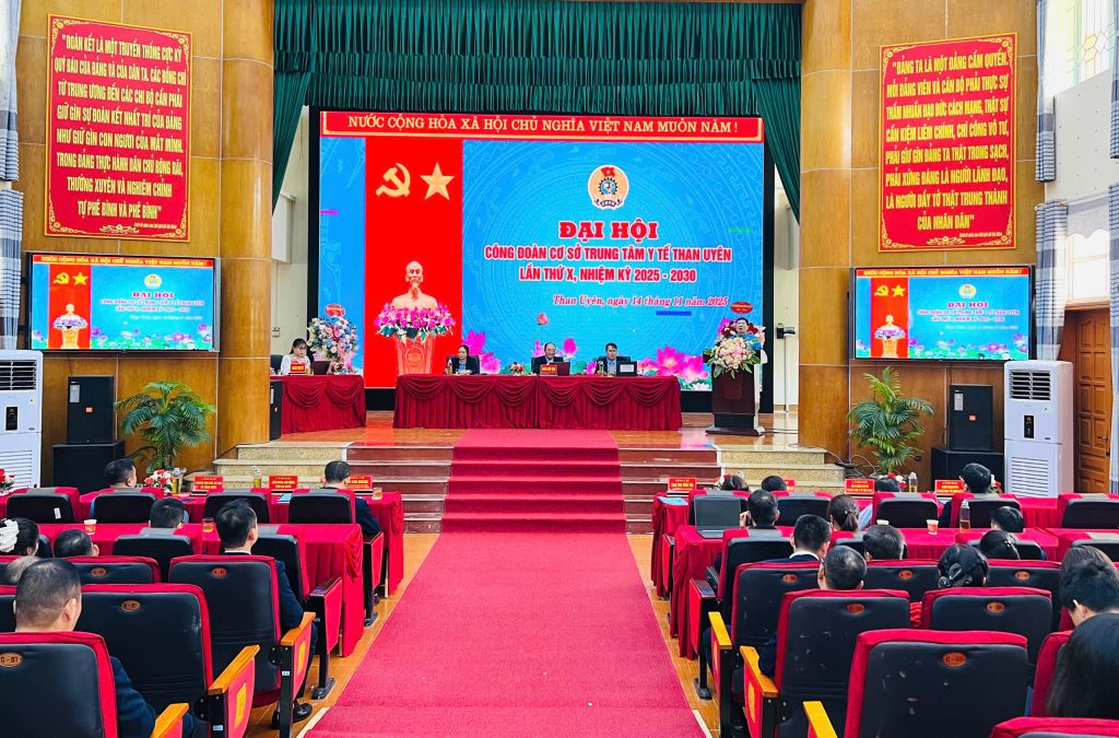 TRUNG TÂM Y TẾ THAN UYÊN TỔ CHỨC ĐẠI HỘI CÔNG ĐOÀN CƠ SỞ LẦN THỨ X, NHIỆM KỲ 2025-2030