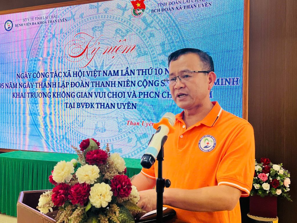 BỆNH VIỆN ĐA KHOA THAN UYÊN TỔ CHỨC HOẠT ĐỘNG KỶ NIỆM 10 NĂM NGÀY CÔNG TÁC XÃ HỘI VIỆT NAM; 95 NĂM NGÀY THÀNH LẬP ĐOÀN TNCS HỒ CHÍ MINH VÀ KHAI TRƯƠNG KHÔNG GIAN VUI CHƠI, PHỤC HỒI CHỨC NĂNG CHO BỆNH NHI