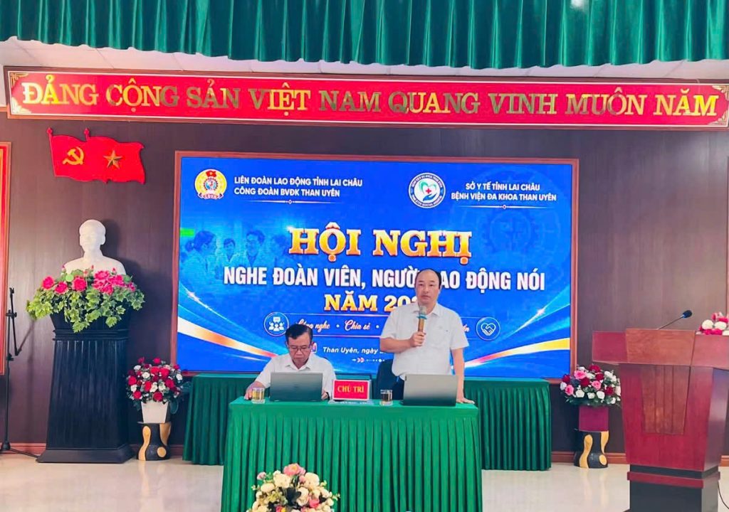 BỆNH VIỆN ĐA KHOA THAN UYÊN TỔ CHỨC HỘI NGHỊ “NGHE ĐOÀN VIÊN, NGƯỜI LAO ĐỘNG NÓI” NĂM 2026